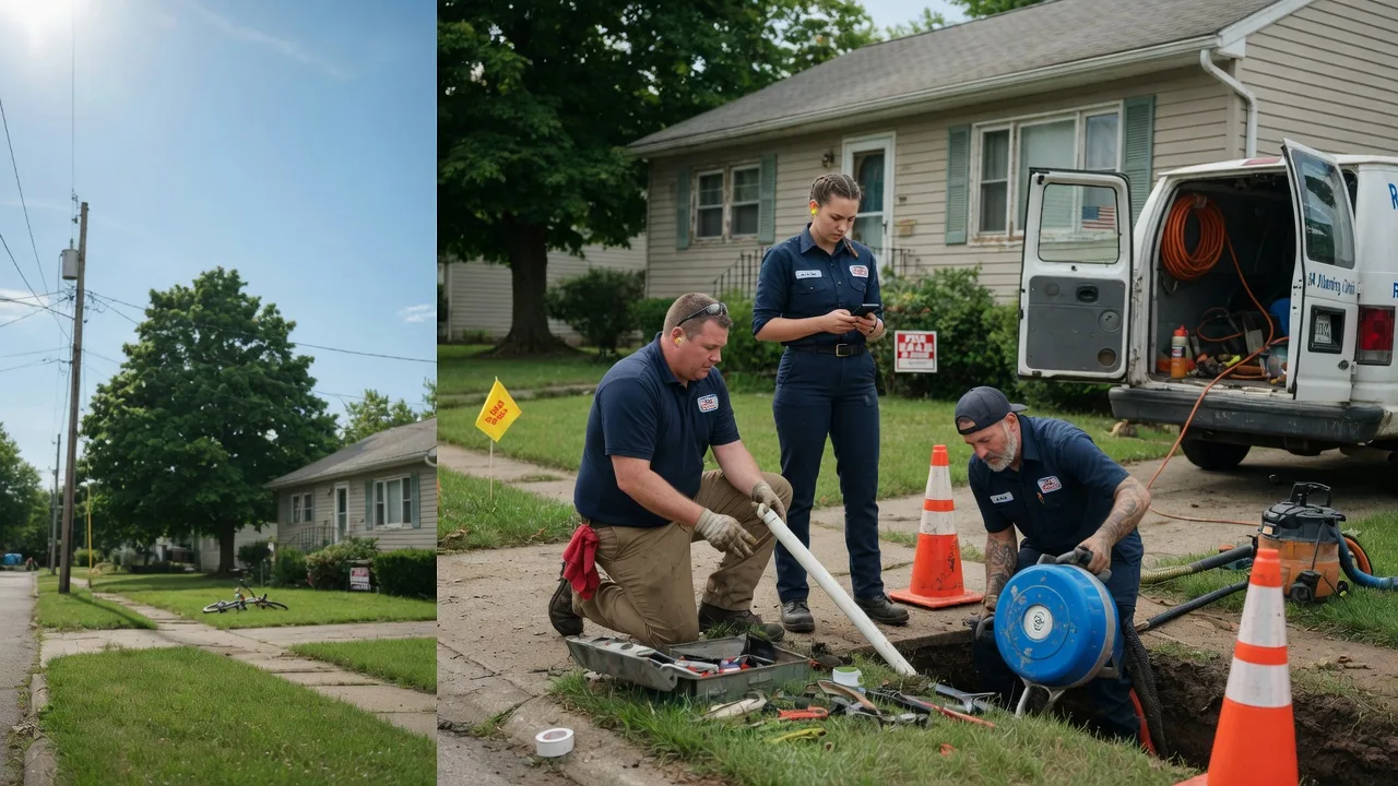 Sewer Line Repair in Winchester, KS near me